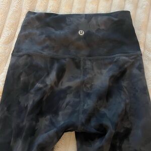 Lululemon Wonder Train Diamond Dye Leggings